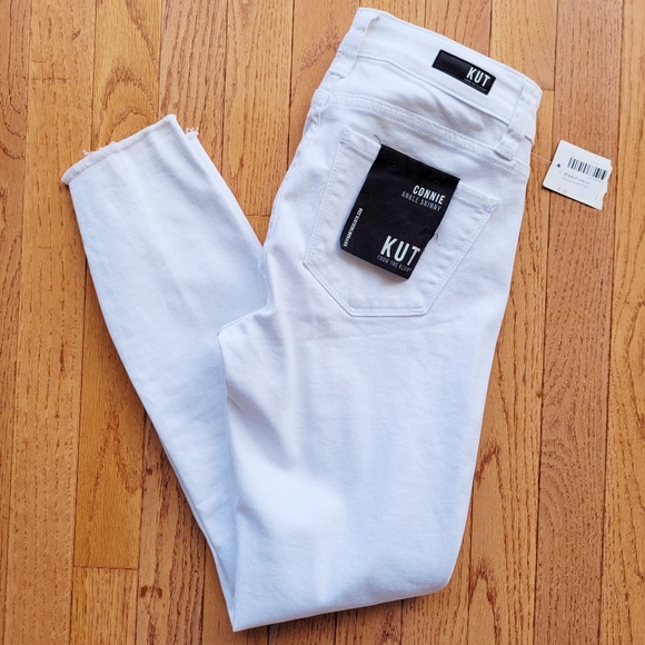 NWT Kut From The Kloth High Waist Connie Ankle Skinny Size 28 - Picture 10 of 16